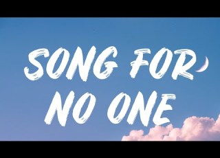 Shawn Mendes Song For No One Lyrics