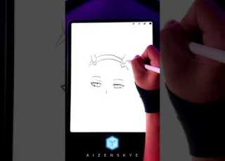 1 MINUTE SHORT VIDEOS DRAWING ZERO TWO FROM DARLING IN THE FRANXX