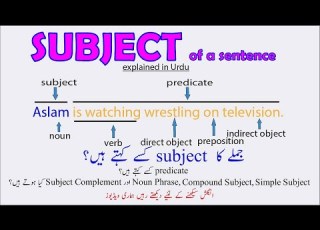 What Is Subject Subject Meaning In Urdu Subject And Predicate In Urdu Kinds Of Subject