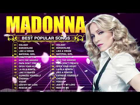Madonna Greatest Hits Playlist Madonna Best Music Collection Madonna Greatest Full Album Madonna