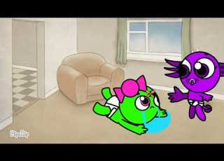  Abgerny OC Caterpillar Flutter Gets Comforted By Baby Amy