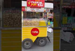 Btech Pani Puri Wali Trending Cart N Franchisee Cart Btechpanipuriwali Franchise Foodies