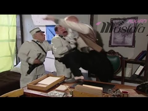 النمس يدوس فوق طاولة أبو جودت باب الحارة ٥ مصطفى الخاني زهير رمضان هاني شاهين