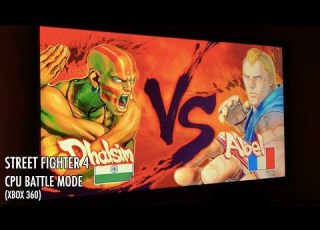  STREET FIGHTER 4 CPU BATTLE MODE XBOX 360 DHALSIM VS ABEL 5
