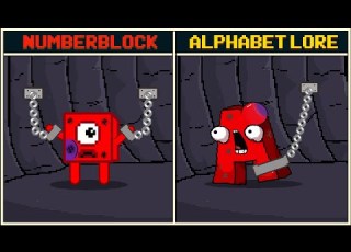  ALPHABET LORE A Z Vs NUMBERBLOCKS Alphabet Plush Toy All Letter GM Animation