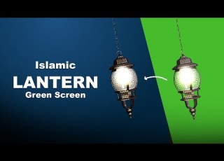  Lantern Green Screen Islamic Lantern Green Screen 3D Lantern Animation Ramadan Mubarak