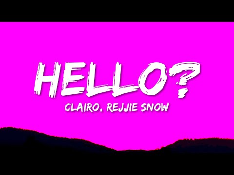 Clairo Hello Lyrics Ft Rejjie Snow