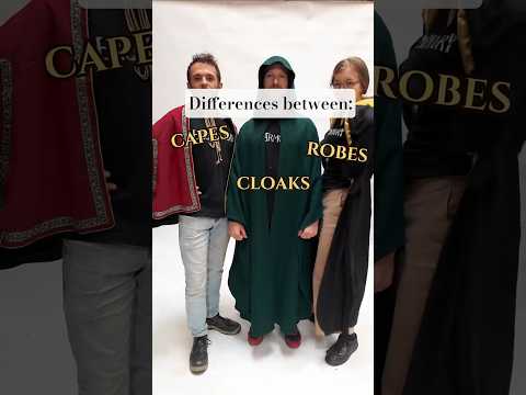 Cloak Cape Robe What S The Difference