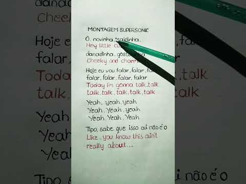 Montagem Supersonic KHAOS Jmilton Lyrics Shorts Viral