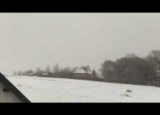  Thundersnow With Close Lightning Przemyśl Poland January 17 2022