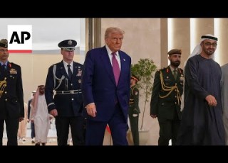 Donald Trump Arrives In UAE For Last Leg Of His Foreign Trip