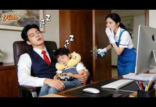 Poor Single Mom Brought Bb To Work But He Sneaked Into Office Napped With CEO Love Was Born