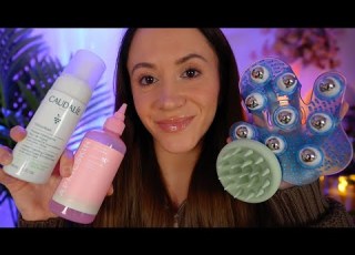  ASMR Pampering You Back To Sleep Personal Attention Skincare Scalp Massage