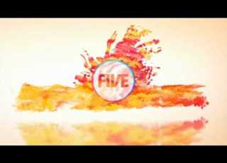  FIVE Ident 2008 Running Men Paint Hi Quality Hi Res
