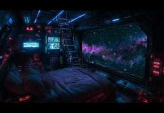 Interstellar Journey Into Deep Space Ambient Music And Deep Space Sounds 4K 10 Hours