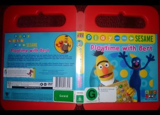 Play With Me Sesame Playtime With Bert DVD Australian