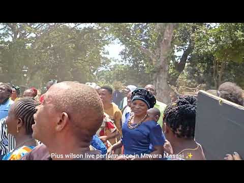 Pius Wilson Live Performance In Mtwara Masasi
