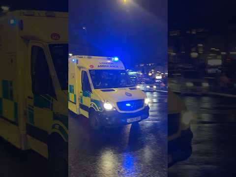 UK Ambulance Sirens In London