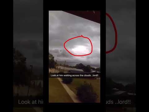 When You SEE JESUS Walking On Clouds Jesus Supernatural Heaven Miracle Shorts