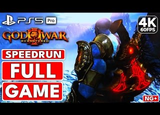 God Of War 3 Remastered NG SpeedRun Chaos Very Hard Difficulty