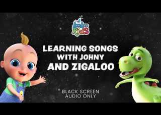 ABC Numbers Learning Songs Black Screen Baby Songs Audio Only Nursery Rhymes Compilation