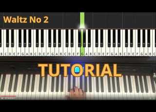  Waltz No 2 By Shostakovich The Second Waltz How To Play The Piano Easy Piano Tutorial Synthesia