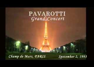 Pavarotti Grand Concert Champ De Mars Paris Complet Full Concert