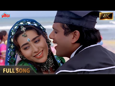 Yaad Sataye Teri 4K Govinda Karisma Udit Narayan Kavita Krishnamurthy Raja Babu Song