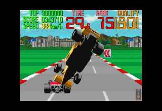 CONTINENTAL CIRCUS 1987 TAITO ARCADE GIVE IT A TRY