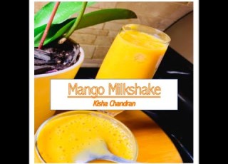  Fresh Mango Milkshake Recipe Thick Smooth Kisha Chandran Recipe 4