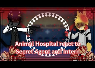  Animal Hospital React To Secret Agent And Intern SecretIntern Roblox Gacha Reaction