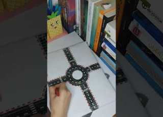 أسهل طريقة لمجسم السلامة الطرقية السلامة الطرقية اشارات المرور السلامة المرورية Shorts