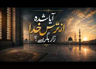 آیا شده از ترس خدا زار بگریی نعت زیبا از قاری فرید احمدی محمدی هروی الله اسلام نعت نعت شریف