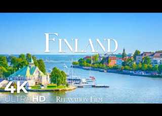 Finland 4K Scenic Nature Relaxation Film With Peaceful Meditation Music