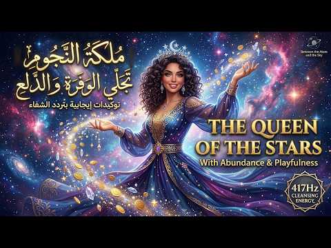 أغنية ملكة النجوم The Queen Of The Stars إيقاع شرقي لتجلي الوفرة والبهجة تردد 417Hz