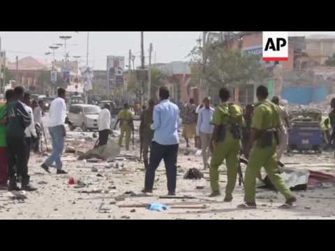 Raw Hotel Attacked In Mogadishu Somalia