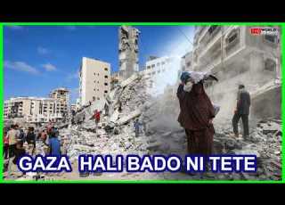  RIPOTI HALI YA MAISHA GAZA NI MBAYA IMESAHAULIWA