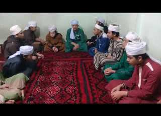  قراءة جماعية من الزاوية التجانية آفلو الجزائر