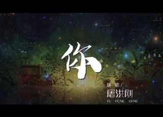 你 屠洪剛 你從天而降的你 落在我的馬背上 動態歌詞Lyrics