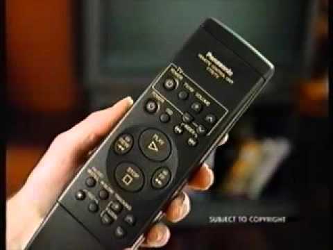 Panasonic VCR Ad 1995