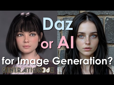 Daz Or AI For Image Generation Which Is Best