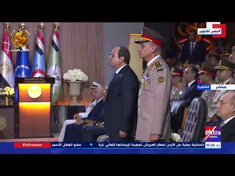 رسمنا على القلب وجه الوطن العرض العسكري خلال حفل تخرج الكليات العسكرية 2023