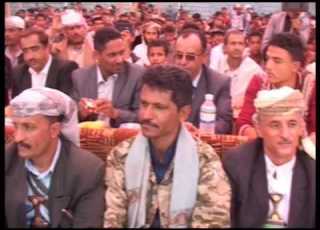  إب أحتف بالعيد 26 الوحدة المباركة ورغم العدوان الغاشم أقيم المديرية العدين حفل بمناسبة