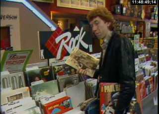 Buying Records In 1984 At A Tower Records Store