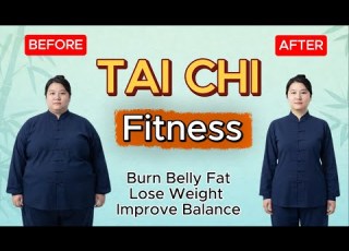 30 Min Tai Chi Fitness Workout To Burn Belly Fat Lose Weight Improve Balance