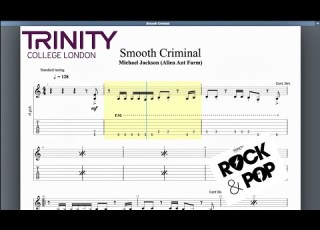 Smooth Criminal Trinity Grade 6 Guitar