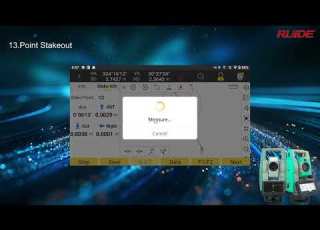  Point Stakeout Program Of RTK GO 2026 On RNS