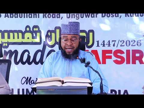 02 MATA RAMADAN TAFSIR 1447 2026 IMAM UMAR SHEHU ZARIA