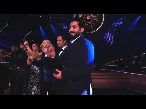 صوت مصر أنغام في موسم الرياض ليلة الحب ت غني اغنيه ياحبيبتي يامصر