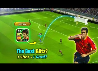1 Shot 1 Goal New 107 Rated Blitz Curler Raul Review In EFootball 26 Mobile PES EMPIRE